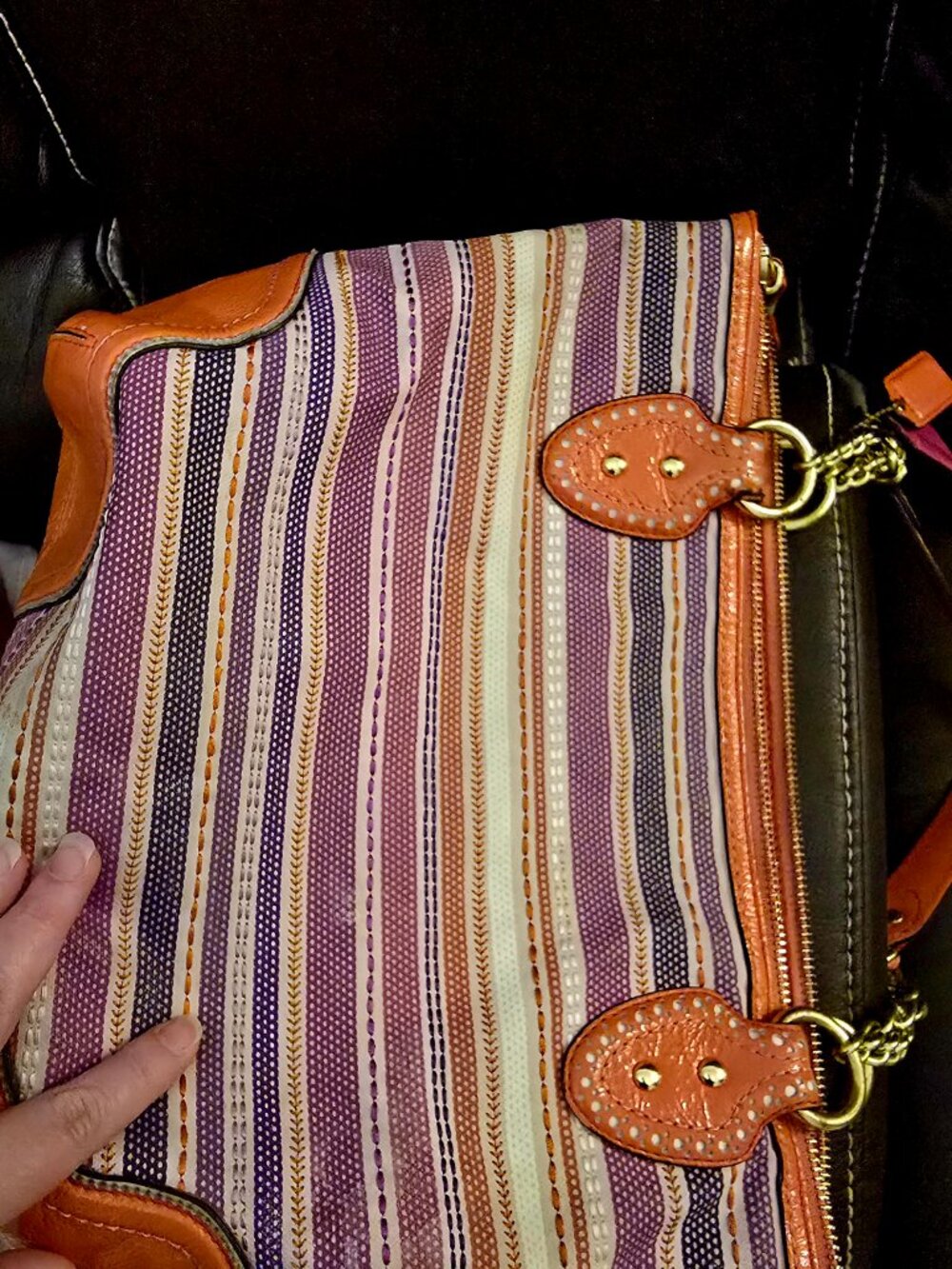 Coach Poppy Sequin Small Tote - Picture 3 of 5